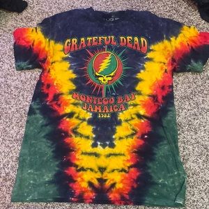 grateful dead liquid blue shirt
